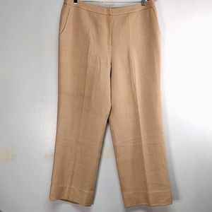 The Look Randolph Duke Size 16 Wool Blend Trouser Dress Pant Straight Wide Leg